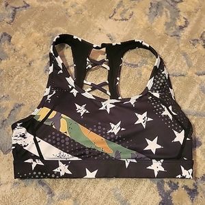 NWOT Military Line sports bra